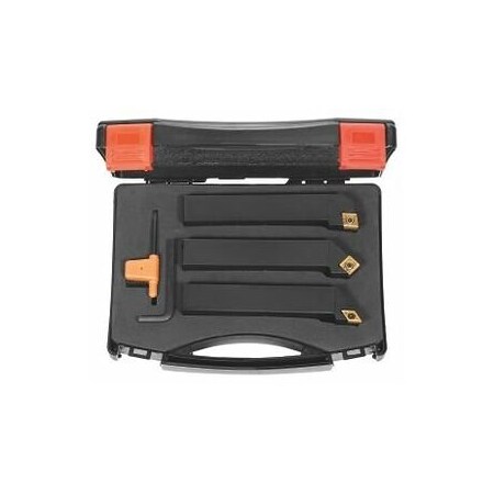 Holex Indexable Turning Toolholder, SCLCL 2525M12; SDJCL 2525M11; SSSCL 2525M12, for CC 4 Inserts, L-Hand 265131 25